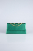 Sac de Soirée Luxe Satin Vert SH818
