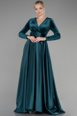 Robe de Soirée Longue Émeraude ABU3388