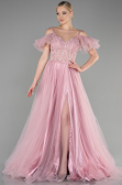 Robe de Soirée Longue Poudre ABU3500