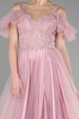 Robe de Soirée Longue Poudre ABU3500