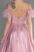 Robe de Soirée Longue Poudre ABU3500