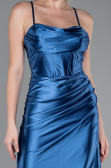Robe de Soirée Longue Indigo ABU3247