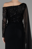 Robe de Soirée Longue Noir ABU3511