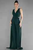 Robe De Cérémonie Mousseline Émeraude ABT075