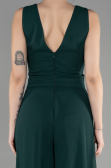Robe De Cérémonie Mousseline Émeraude ABT075