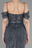 Robe Queue de Poisson Longue Anthracite ABU3527