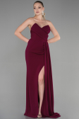 Robe de Soirée Longue Couleur Cerise ABU3344