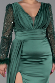 Robe Grande Taille Longue Émeraude ABU3237