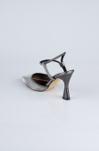 Stiletto Coupe Au Laser Platine MJ5150