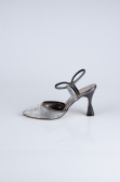 Stiletto Coupe Au Laser Platine MJ5150