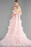 Robe de Fiançailles Design Personnalisé Longue Poudre ABU3598