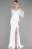 Robe de Soirée Longue Blanc ABU3601