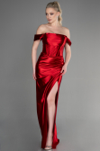 Robe de Soirée Longue Rouge ABU3611