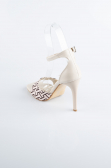 Chaussure de soirée Cuir Beige AB8004