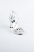 Chaussure Coupe Au Laser Argent MJ5154