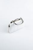 Sac de Soirée Coupe Au Laser Argent SH839