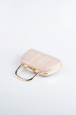 Sac de Soirée Coupe Au Laser Rose SH839