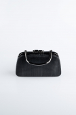 Sac de Soirée Coupe Au Laser Noir SH839