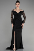 Robe de Soirée Longue Noir ABU3656