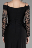 Robe de Soirée Longue Noir ABU3656