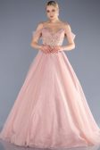 Robe De Soirée De Créateur Longue Poudre ABU3663