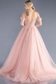 Robe De Soirée De Créateur Longue Poudre ABU3663