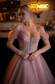 Robe De Soirée De Créateur Longue Poudre ABU3663