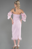 Robe de Cérémonie Midi Poudre ABK1796