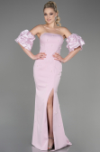 Robe de Soirée Longue Poudre ABU3659