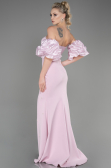 Robe de Soirée Longue Poudre ABU3659