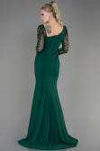Robe de Soirée Longue Émeraude ABU3712