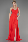 Robe De Soirée Longue Corail ABU1305