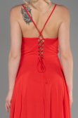 Robe De Soirée Longue Corail ABU1305