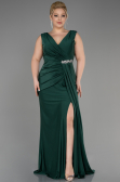 Robe Grande Taille Longue Émeraude ABU3737