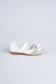 Chaussure D’enfant Cuir Blanc MJ4000
