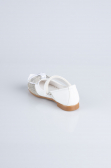 Chaussure D’enfant Cuir Blanc MJ4000