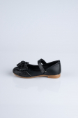 Chaussure D’enfant Cuir Noir MJ4000