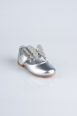 Chaussure D’enfant Cuir Verni Argent MJ4001