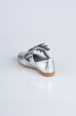 Chaussure D’enfant Cuir Verni Argent MJ4001