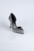 Stiletto Satin Platine MJ8008