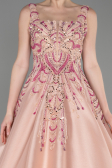 Robe de Fiançailles Design Personnalisé Longue Poudre ABU3746