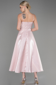 Tenue de Soirée Midi Satin Poudre ABK2011