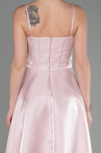Tenue de Soirée Midi Satin Poudre ABK2011