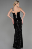 Robe Queue de Poisson Longue Noir ABU3768
