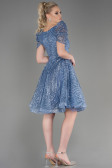 Tenue de Soirée Courte Indigo ABK2001