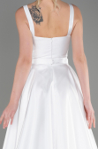 Robe de Soirée Longue Blanc ABU3751