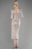 Robe De Soirée Midi Vison ABK1808