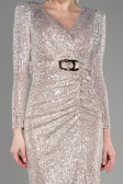 Robe De Soirée Midi Vison ABK1808