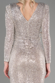 Robe De Soirée Midi Vison ABK1808
