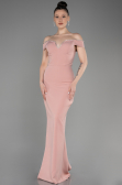 Robe de Soirée Longue Poudre ABU3781